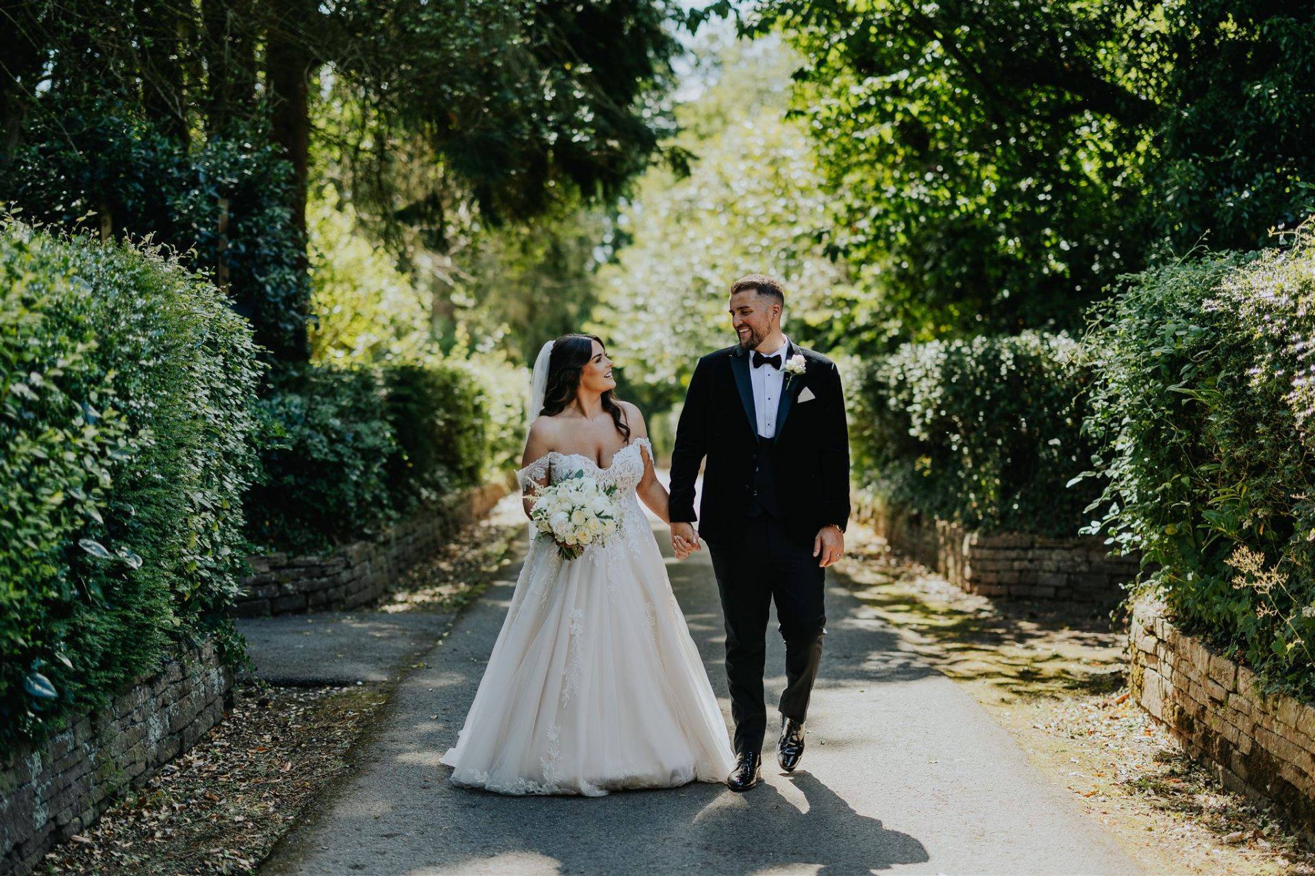 Wedding celebration at Bredenbury Court Barns, chosen by couples from Worcestershire