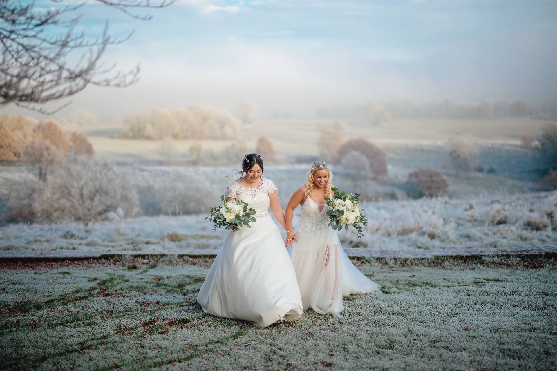 Rachel & David wedding at Bredenbury Court Barns